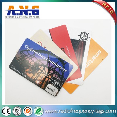 Cmyk Printing Proximity RFID MIFARE Classic Contactless Smart Card