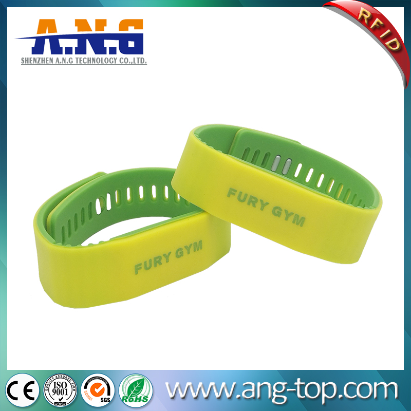 Double Color RFID Bracelets for Cashless and Access Control