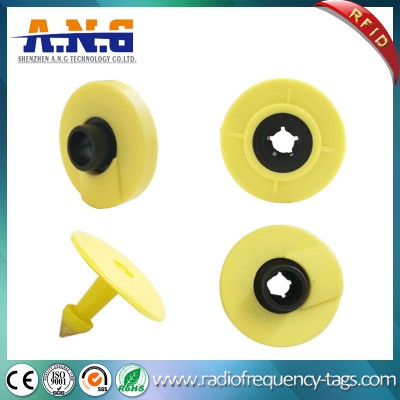 125kHz RFID Animal Ear Tags Contactless for Identification Tracking
