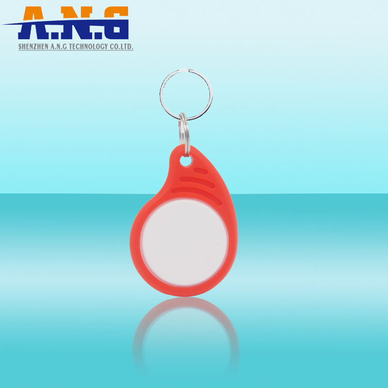 Small Plastic Hf Rfid Key Tag / Fob For Logistic Tracking