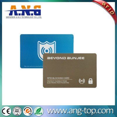 Security RFID Wallet Blocking Card protect your personal information