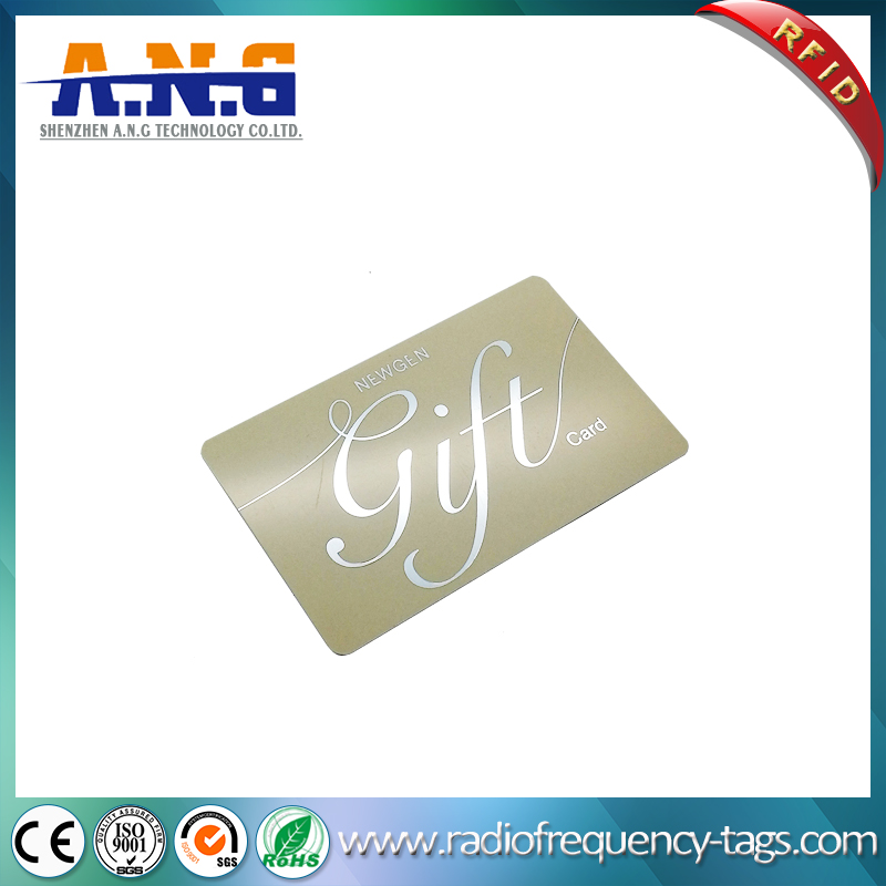 13.56MHz Cmyk Printing ISO14443A Plastic IC RFID Smart Card