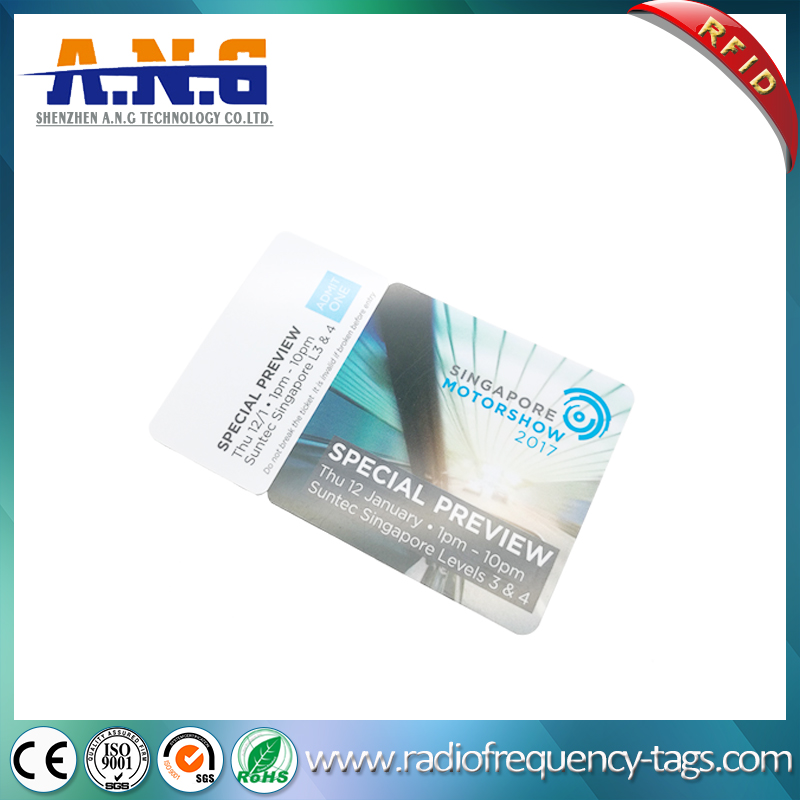 Custom Printing 13.56MHz ISO14443A Plastic DESFire EV2 Smart Cards