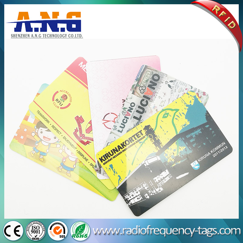 Standard CR80 RFID Contactless Mifare Card with Signature Panel