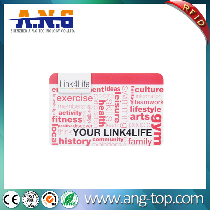 13.56MHZ RFID Plus Smart Card uses AES-128 for authentication