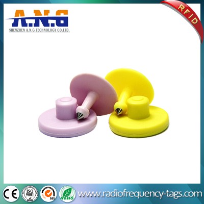 125KHz EM4305 TPU RFID animal passiva Tag Ear Para Bovinos Ovinos