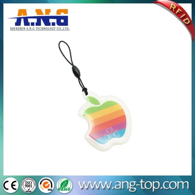 High Frequency Epoxy Card Passive RFID Transponder With Contactless Chip