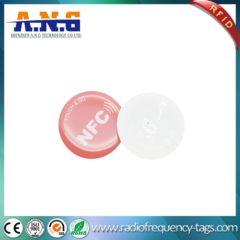 Mini Round RFID Epoxy Card for Access Control