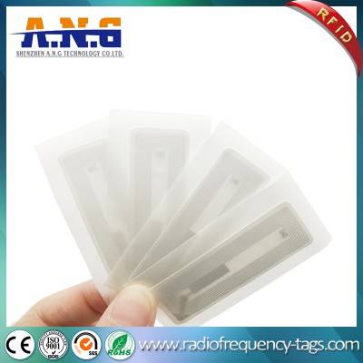 Hf RFID Tags Ultralight EV1 4k Adhesive Paper Label 56*18mm