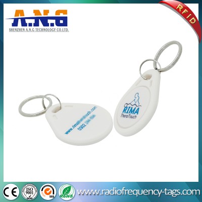 ABS Plastic Housings RFID Key Fob for Access Control