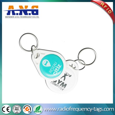 Access Control 125kHz RFID Epoxy Keyfob for Social Media Activations