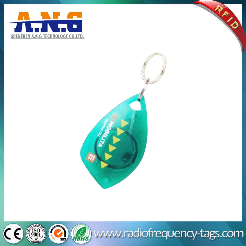 13.56MHz 14443A MIFARE Tag RFID Key Fob for Access Control