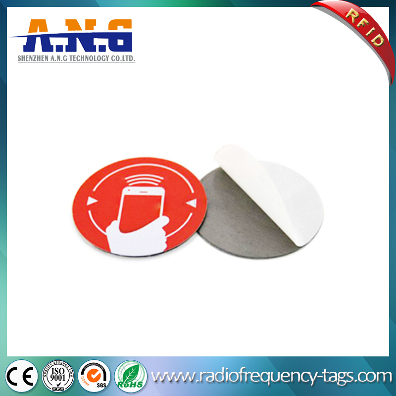 Paper Surface High Frequency NFC Tags RFID Label Tag