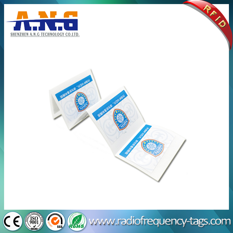 860-960MHz Tamper Proof UHF Monza 5 RFID Paper Sticker