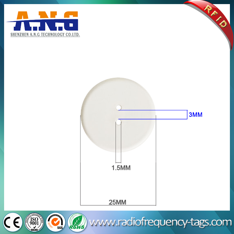 PPS High Temperature Resist RFID Laundry Tag for Garment Tracking