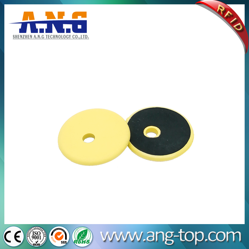 Washable PPS Material TK4100 LF RFID Coin Tag