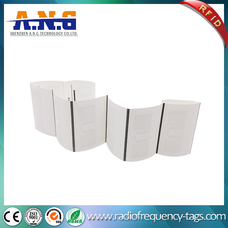 Passive UHF Fabric RFID Laundry Woven Tag for Clothing Management