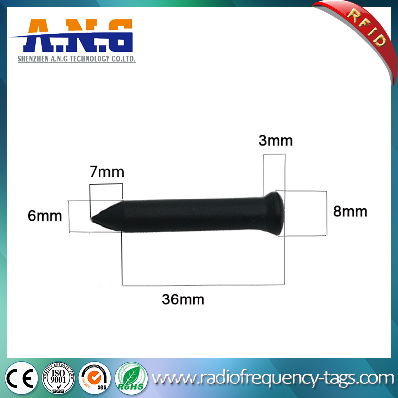 860~960Mhz PPS Programmable RFID Nail Tag For Tree/Wood Tracking