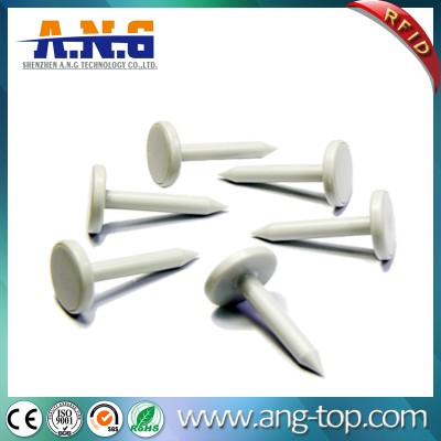 High Frequency Nail Shape RFID Tags For Tree Or Wood