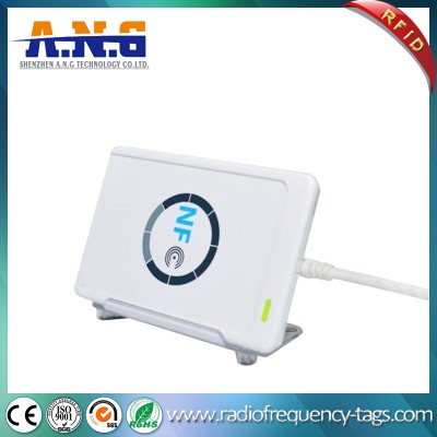 RFID de 13,56 MHz sin contacto NFC Lector USB ACR122U escritor