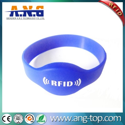 Waterproof RFID Silicone Wristband For GYM Health Care Leisure Center