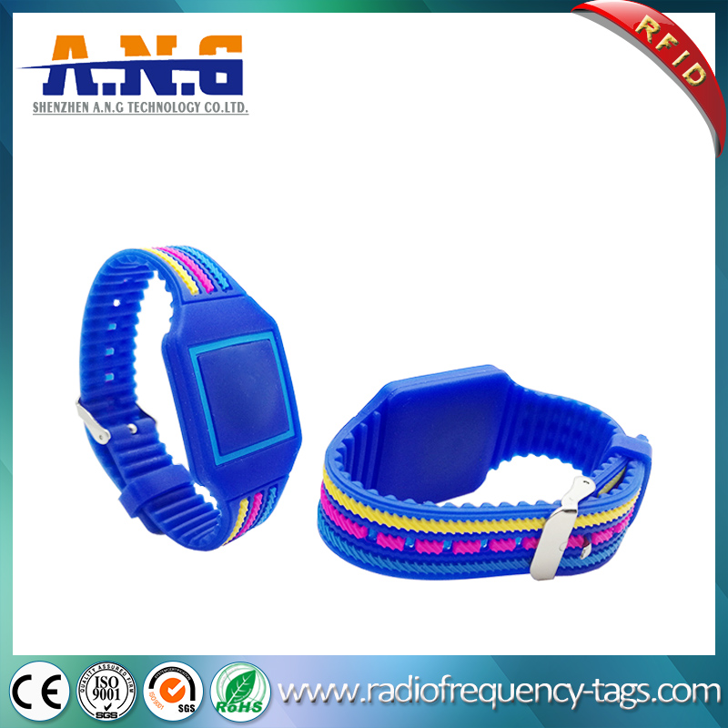 13.56MHz Smart Classic 1k RFID Wristband Bracelet for Fitness