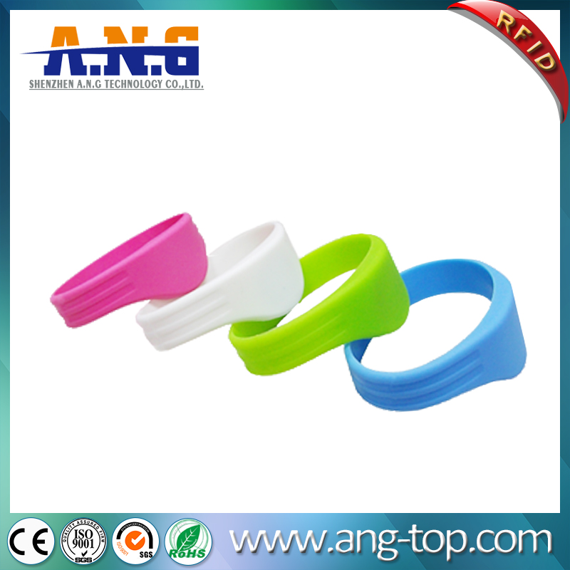 Access Control RFID Silicone Wristbands for Pools and Waterparks