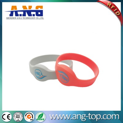 ISO11784 / 5 TK4100 chip de RFID LF 125Khz pulseras para eventos