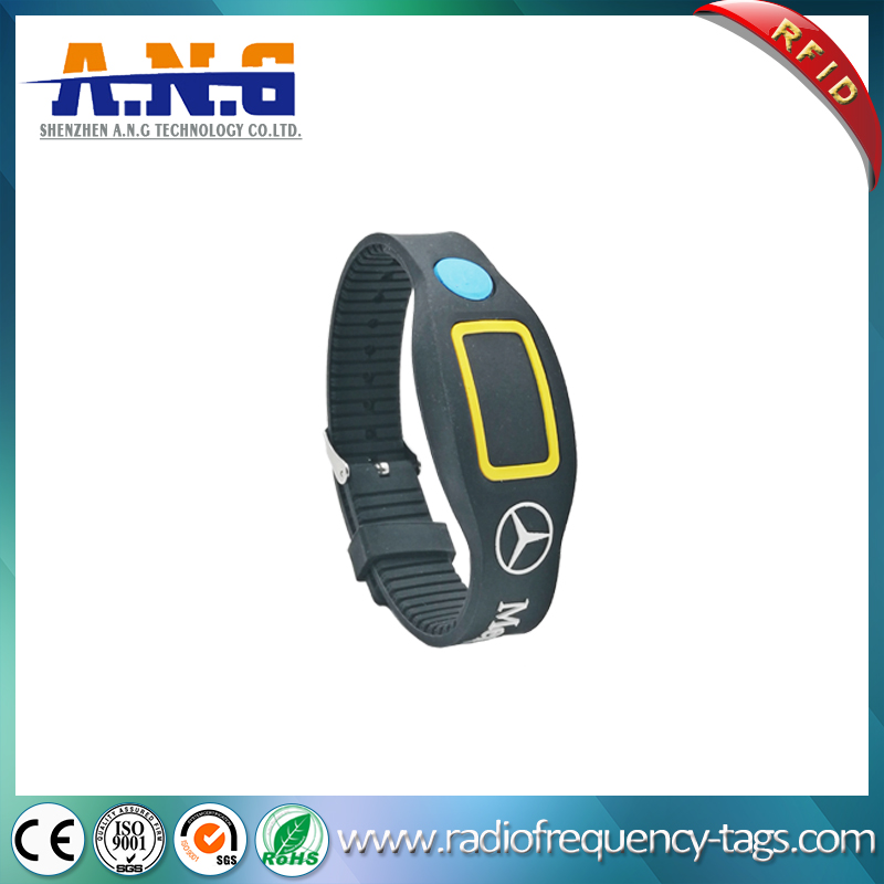 Customize Adjustable NFC RFID Wristband with LED Light
